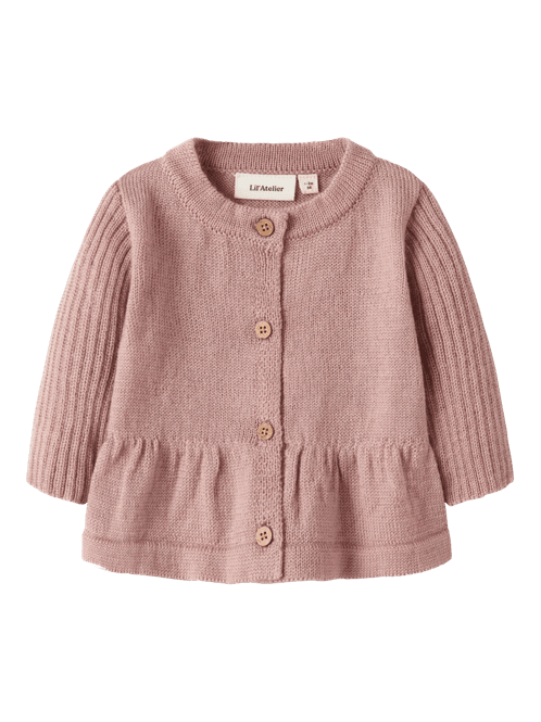 Hovedbilde Nomo Nia Wool Ls Knit Cardigan - Fawn