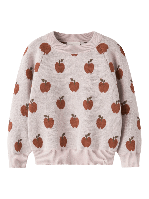 Lulio Knit Genser -  Hushed Violet | 🍎
