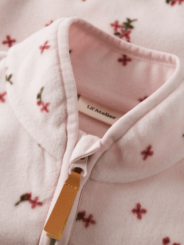 Laspektra Fleece Sett - Hushed Violet Flowers