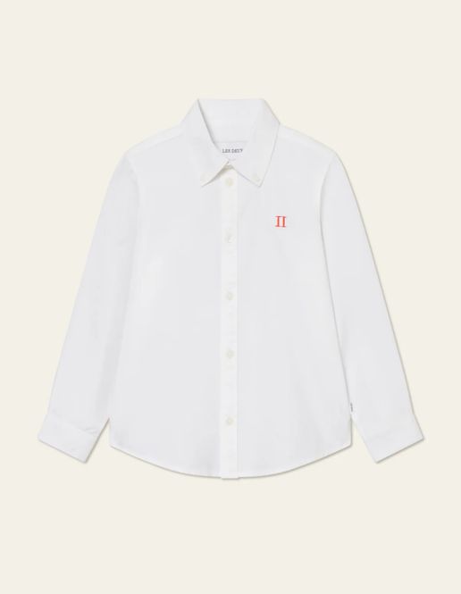 Hovedbilde Konrad Contrast Oxford Shirt - White