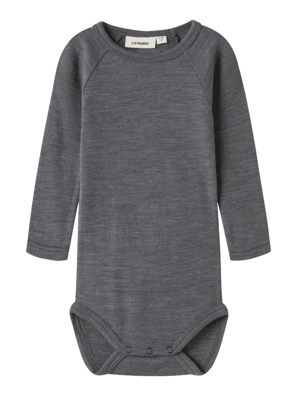 Ester Wool Ls Slim Body - Poppy Seed