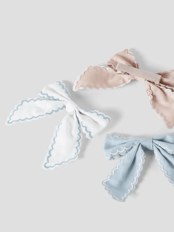 Acc-Jarper 3pk Hair Clip - Coconut Milk W. Morganite + Plein Air