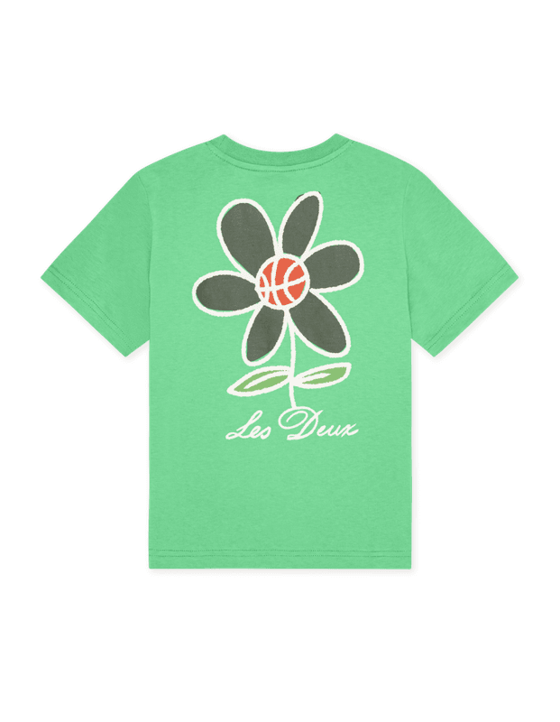 Flower T-shirt - Green Spruce