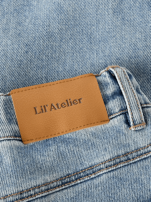 Darlee Loose Jeans - Medium Blue Denim