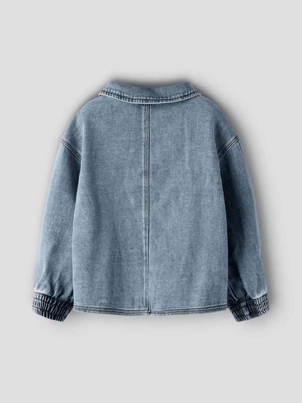 Karole Ls Dnm Shirt - Medium Blue Denim