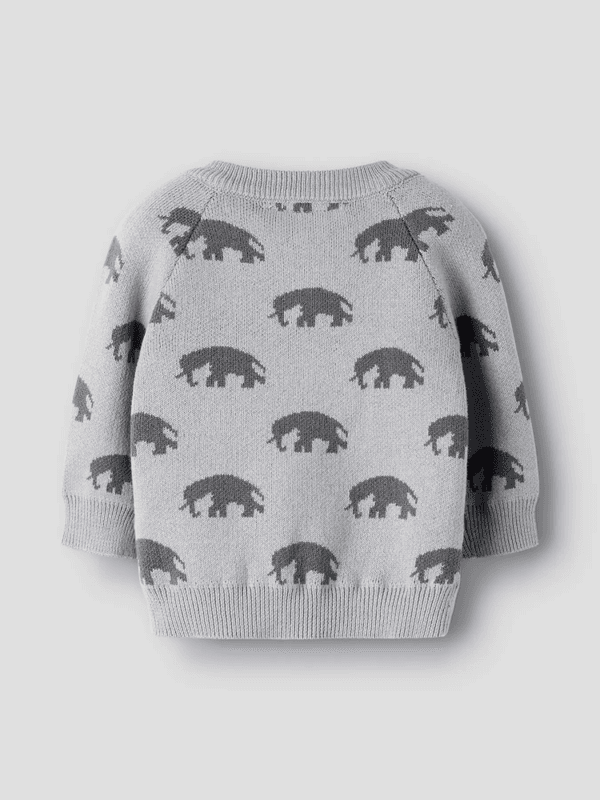Lulio Knit Cardigan - Sleet 