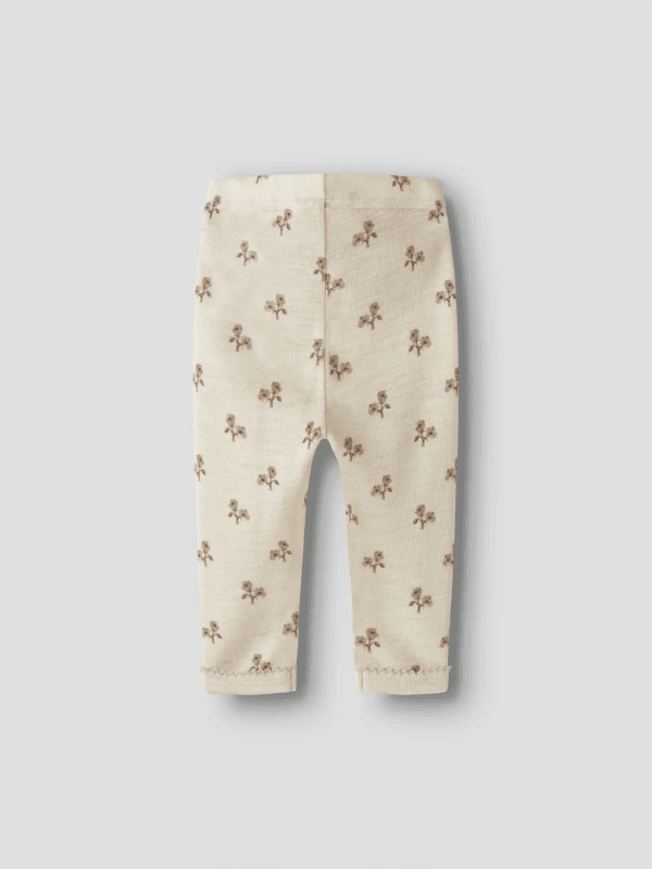 Nalu Wo/Mo Slim Leggings - Turtledove Flower