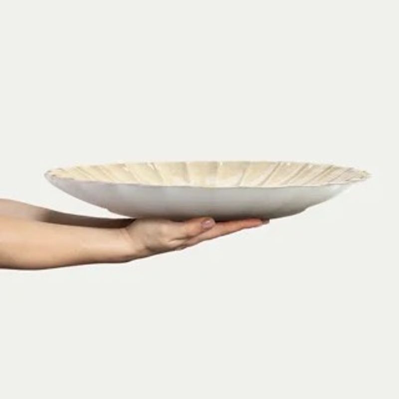 Mateus Oyster Fat 42cm | Sand