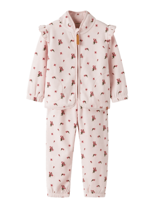 Hovedbilde Laspektra Fleece Sett - Hushed Violet Flowers